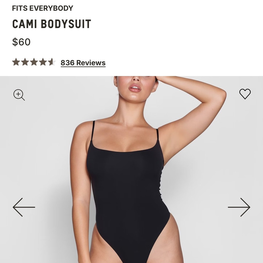 SKIMS Fits Everybody Cami Bodysuit